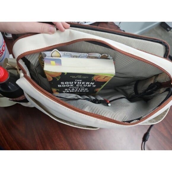 Laptop Bag for Women, 15.6 inch Large Capacity Computer Briefcase Case - Picture 2 of 2